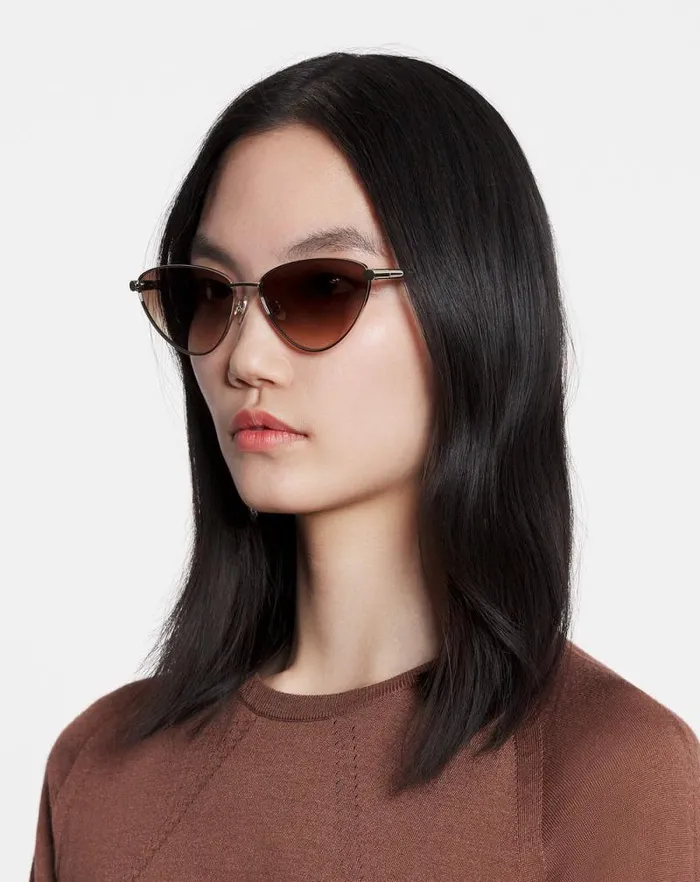 Women Lanvin Sunglasses Sequence Sunglasses Goldbrown Women Lanvin Sunglasses Sequence Sunglasses Goldbrown