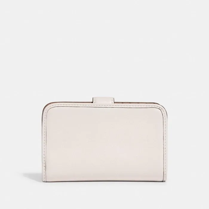 Women Large Wallets Coach Tabby Medium Wallet Brasschalk