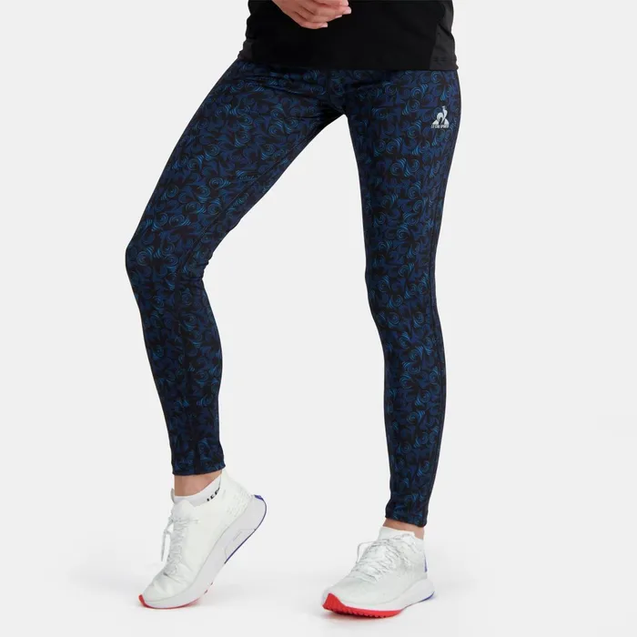 Women Le Coq Sportif Trousers Joggers And Shorts Training Performance Leggings All Over Bleu Perf Women Le Coq Sportif Trousers Joggers And Shorts Training Performance Leggings All Over Bleu Perf