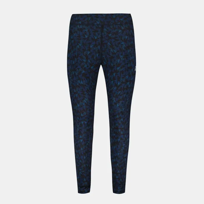 Women Le Coq Sportif Trousers Joggers And Shorts Training Performance Leggings All Over Bleu Perf