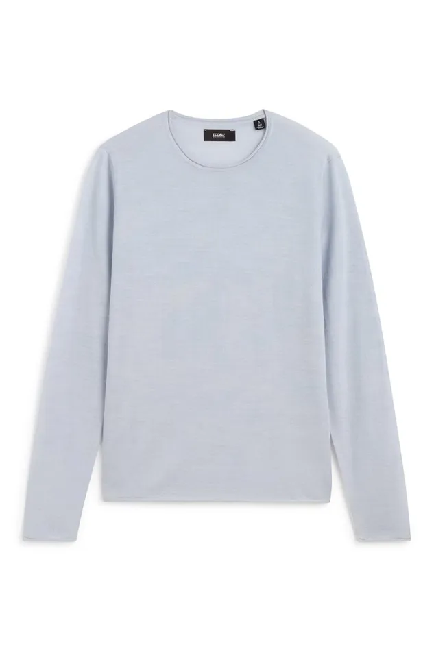 Women Light Blue Milo Sweater Ecoalf Knitwear