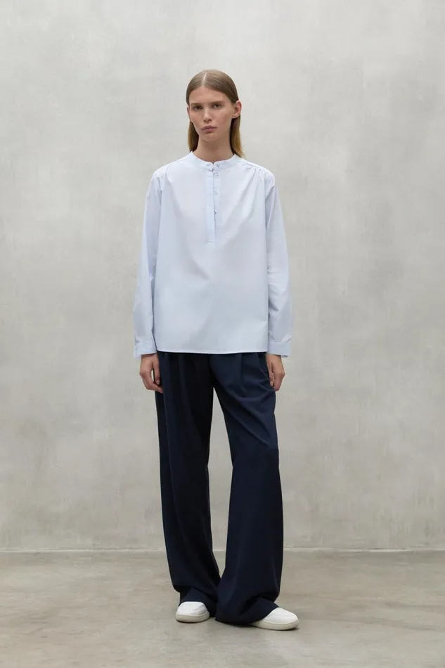 Women Light Blue Nora Shirt Ecoalf Shirts