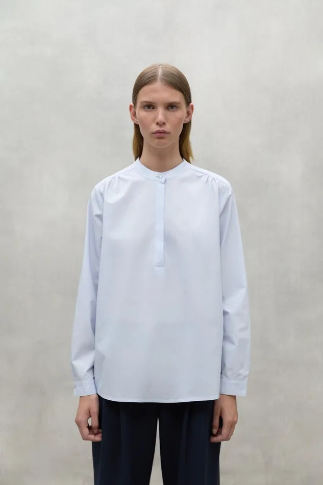 Women Light Blue Nora Shirt Ecoalf Shirts