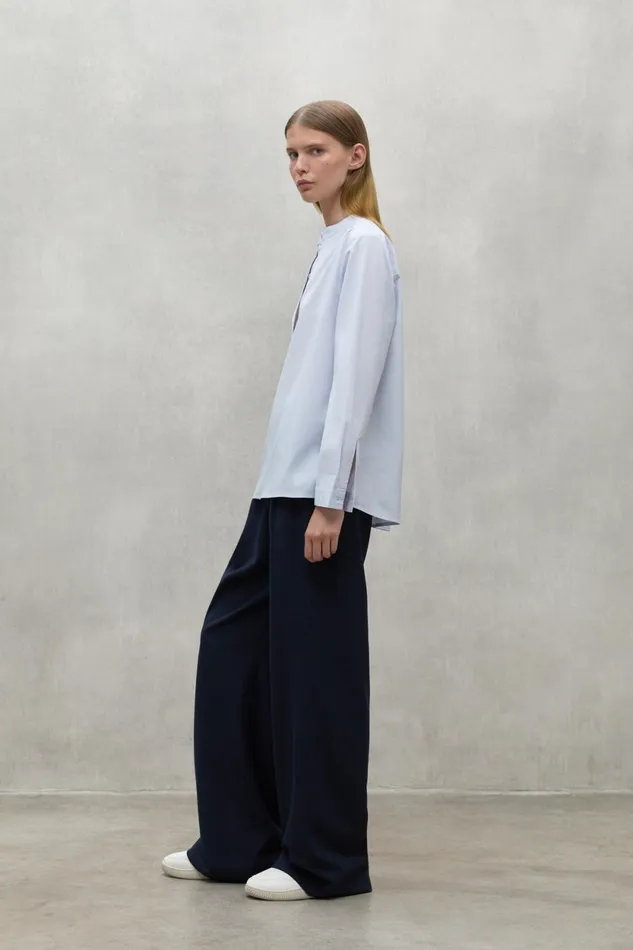 Women Light Blue Nora Shirt Ecoalf Shirts