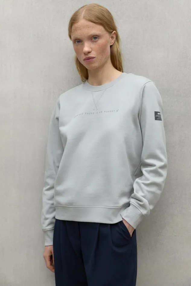 Women Light Grey Ondara Sweatshirt Ecoalf Sweatshirts