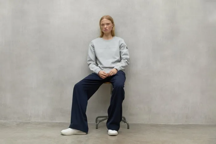 Women Light Grey Ondara Sweatshirt Ecoalf Sweatshirts