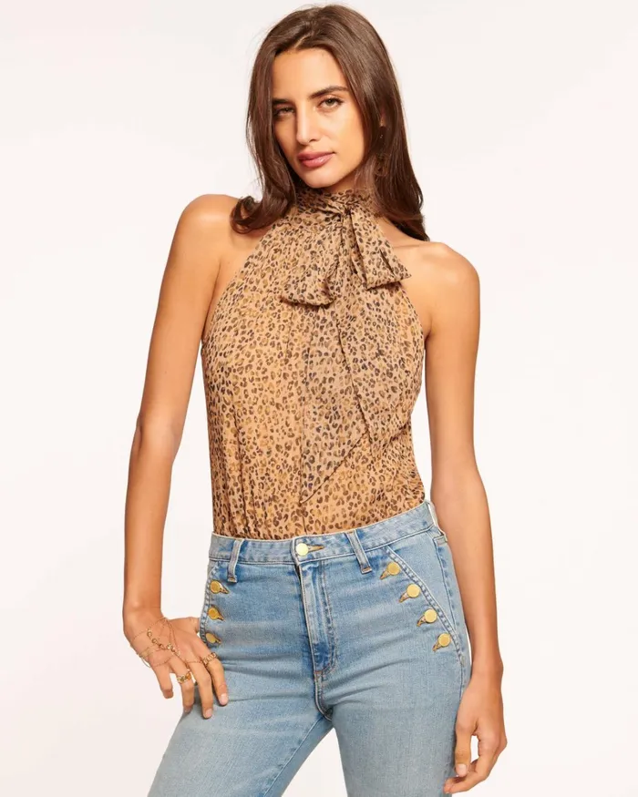 Women Lori High Neck Tank Top Soiree Red Ramy Brook Tops Women Lori High Neck Tank Top Soiree Red Ramy Brook Tops