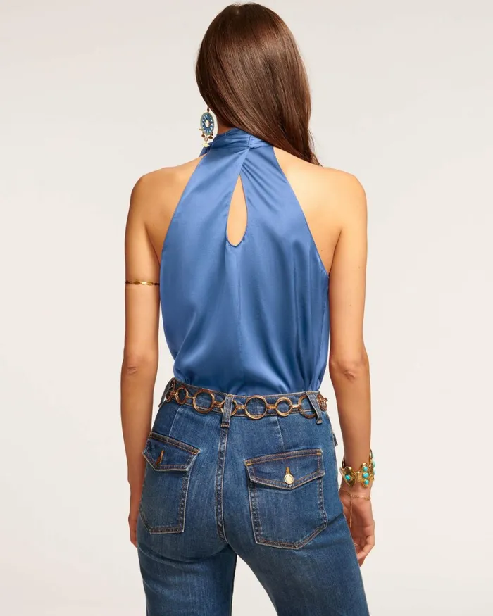 Women Lori High Neck Tank Top Soiree Red Ramy Brook Tops Women Lori High Neck Tank Top Soiree Red Ramy Brook Tops