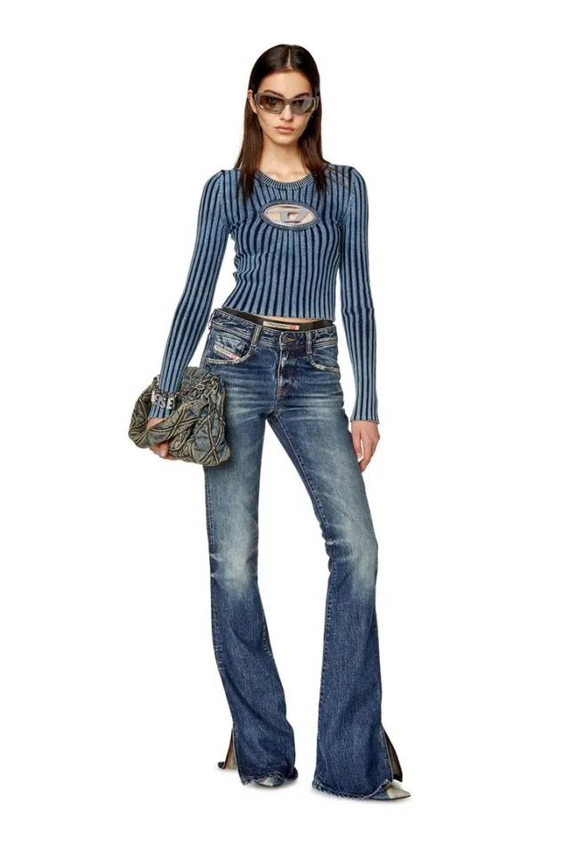 Women MAnchor Blue Diesel Knitwear