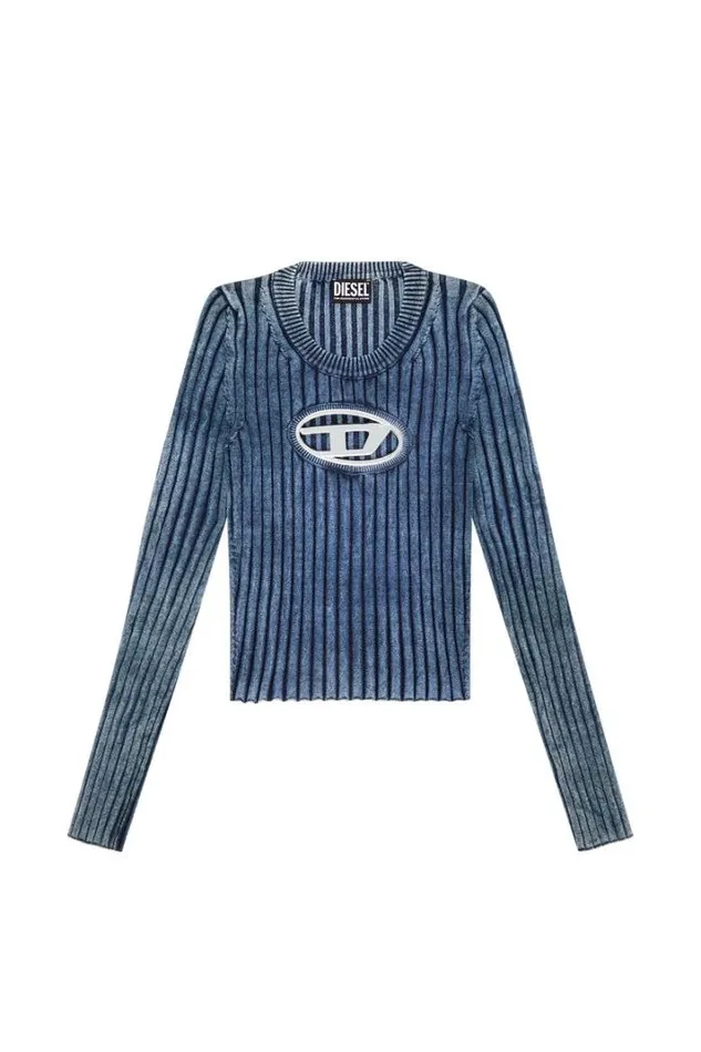 Women MAnchor Blue Diesel Knitwear Women MAnchor Blue Diesel Knitwear
