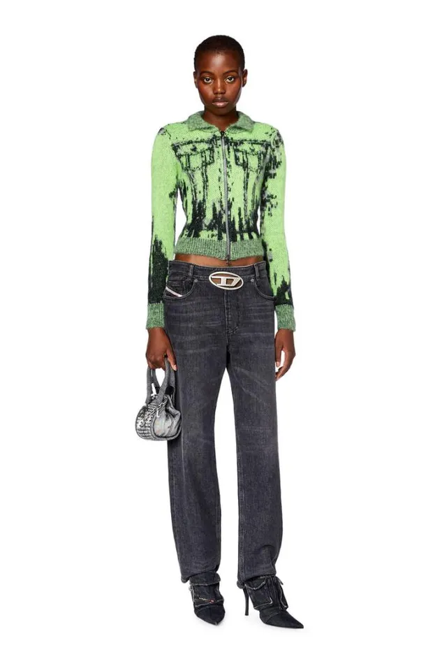 Women MTaphos Blackgreen Diesel Knitwear