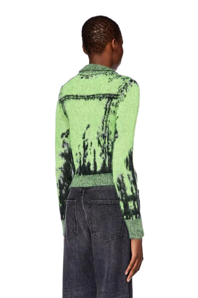 Women MTaphos Blackgreen Diesel Knitwear Women MTaphos Blackgreen Diesel Knitwear