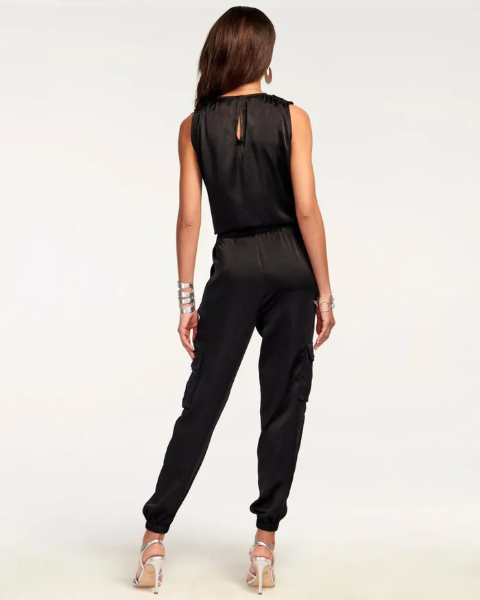 Women Melissa VNeck Jumpsuit Spring Navy Ramy Brook Dresses Women Melissa VNeck Jumpsuit Spring Navy Ramy Brook Dresses