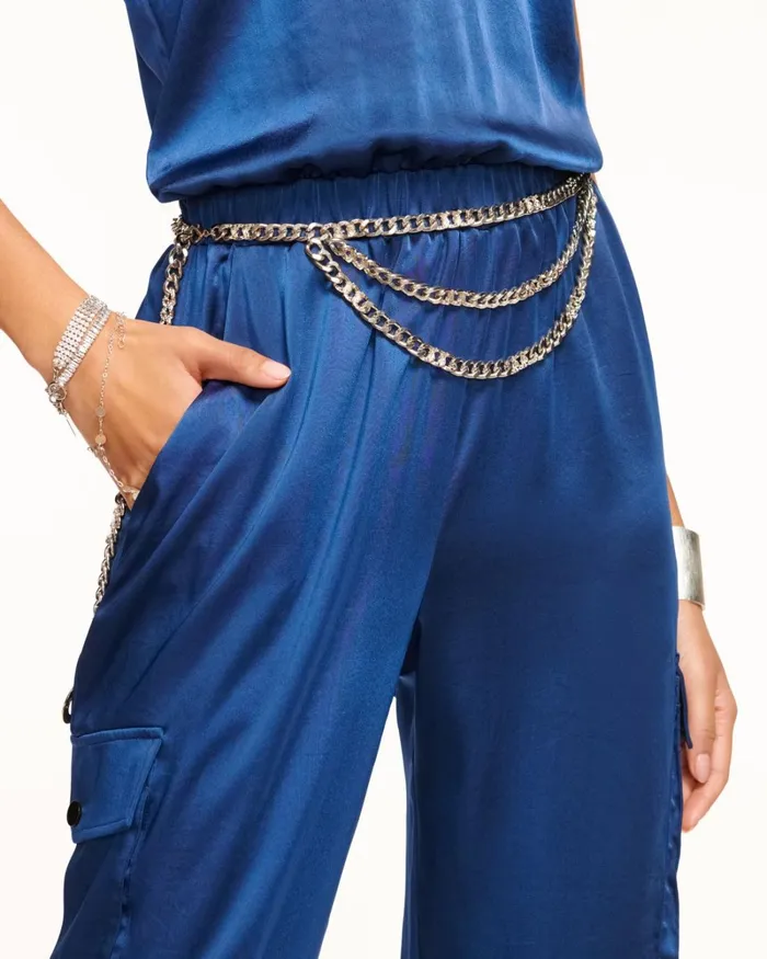 Women Melissa VNeck Jumpsuit Spring Navy Ramy Brook Dresses Women Melissa VNeck Jumpsuit Spring Navy Ramy Brook Dresses