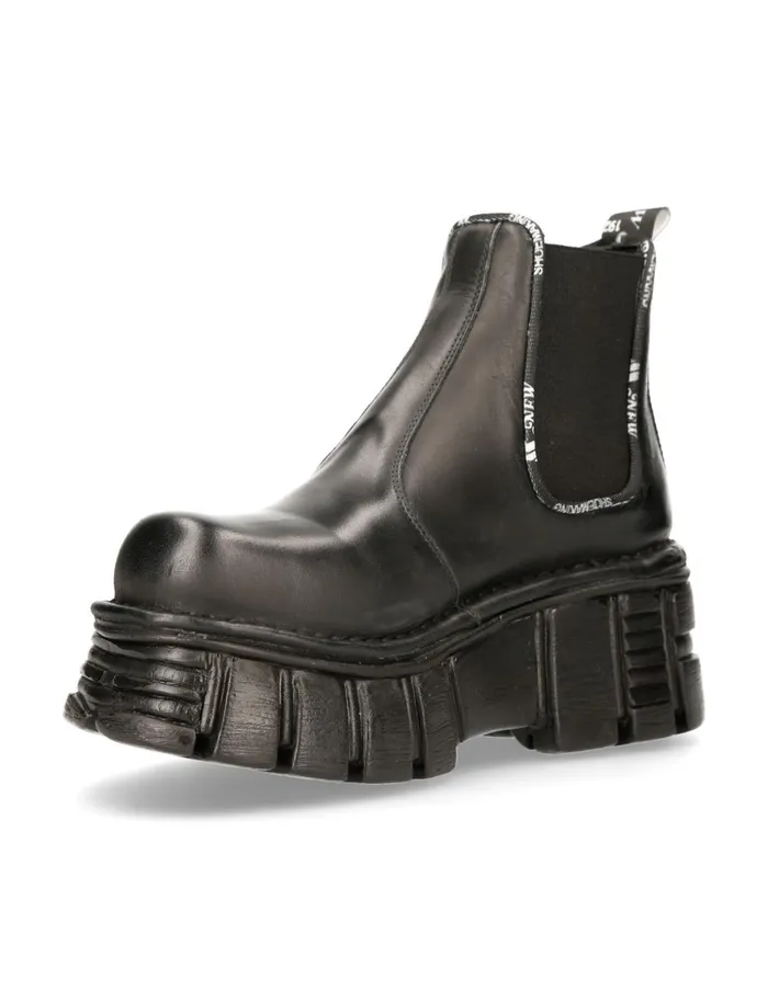 WomenMen Ankle Boot Tower M1557C1 New Rock Booties WomenMen Ankle Boot Tower M1557C1 New Rock Booties