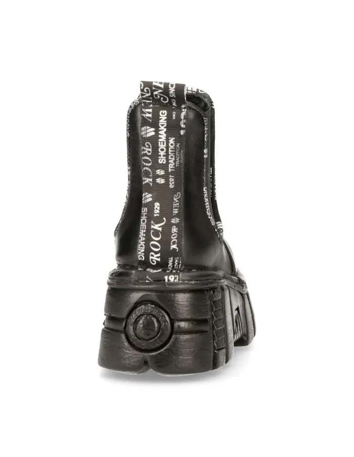 WomenMen Ankle Boot Tower M1557C1 New Rock Booties WomenMen Ankle Boot Tower M1557C1 New Rock Booties