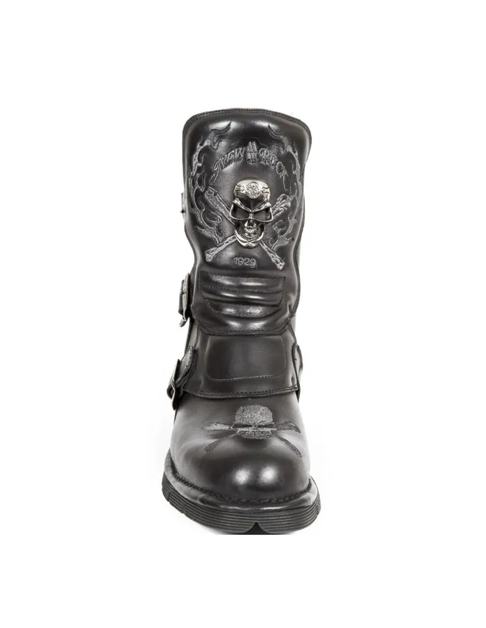 WomenMen Boot Comfort M1498C2 New Rock Boots WomenMen Boot Comfort M1498C2 New Rock Boots