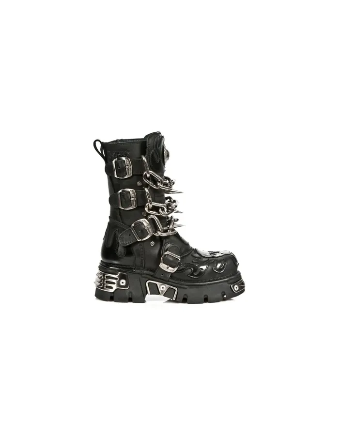 WomenMen Boot Metallic M727mtC1 New Rock Boots WomenMen Boot Metallic M727mtC1 New Rock Boots