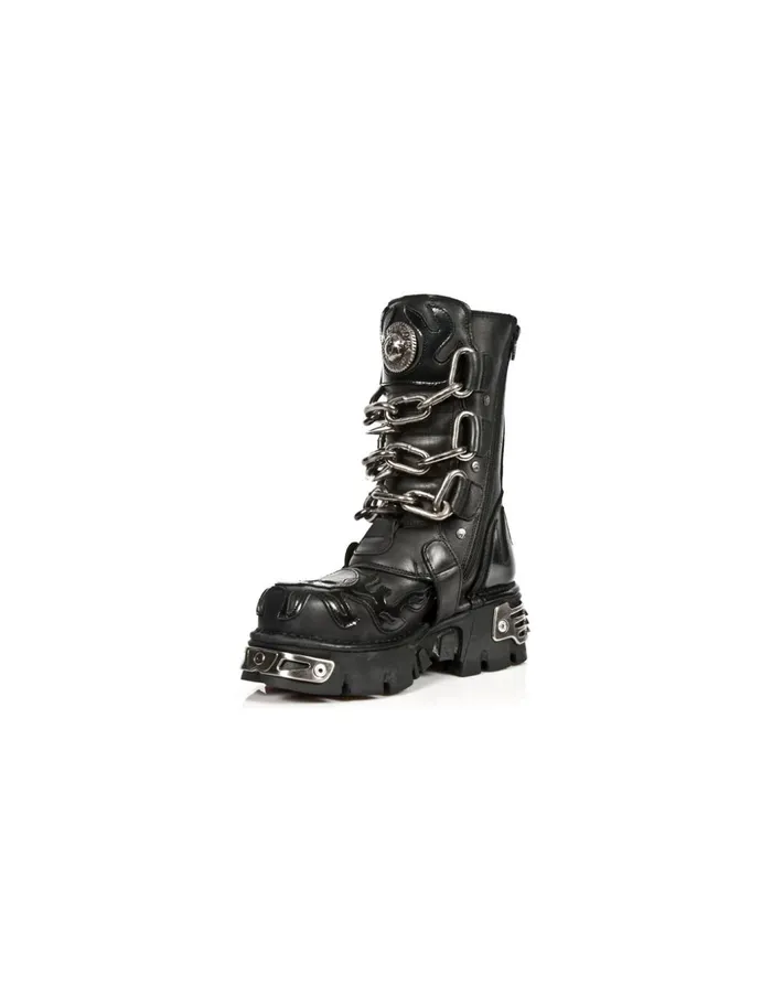 WomenMen Boot Metallic M727mtC1 New Rock Boots WomenMen Boot Metallic M727mtC1 New Rock Boots