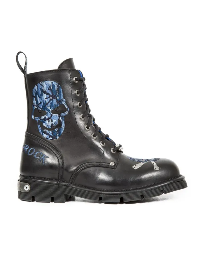 WomenMen Boot Metallic MNewmili85C3 New Rock Boots