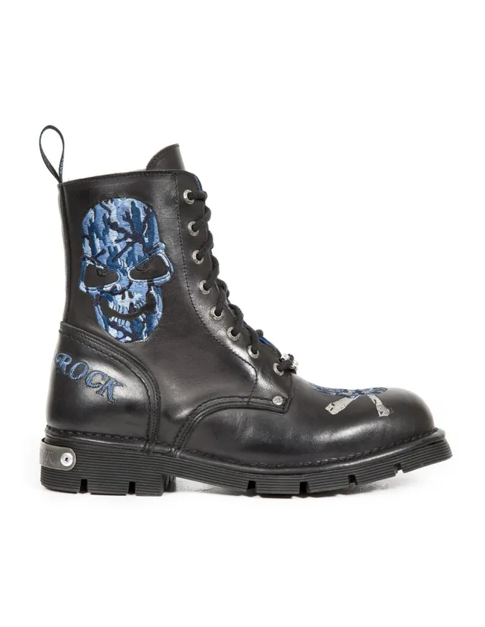 WomenMen Boot Metallic MNewmili85C3 New Rock Boots
