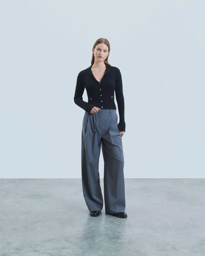 Women Merino Wool Sweaters From Future Cardigan Black
