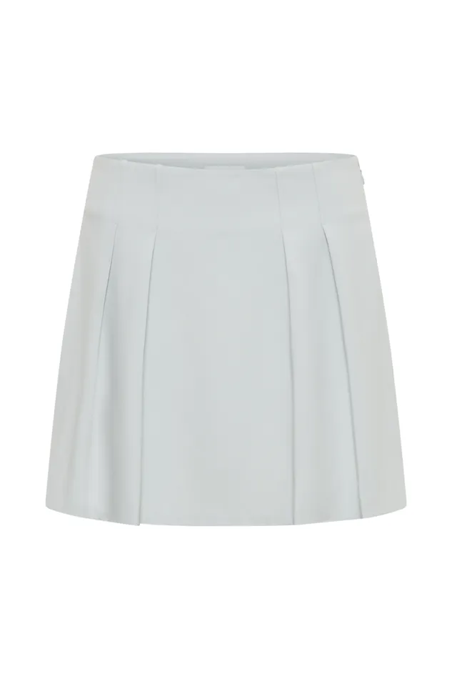 Women Meshki Bottoms Berkley Suiting Mini Skirt 8211 Pastel Green