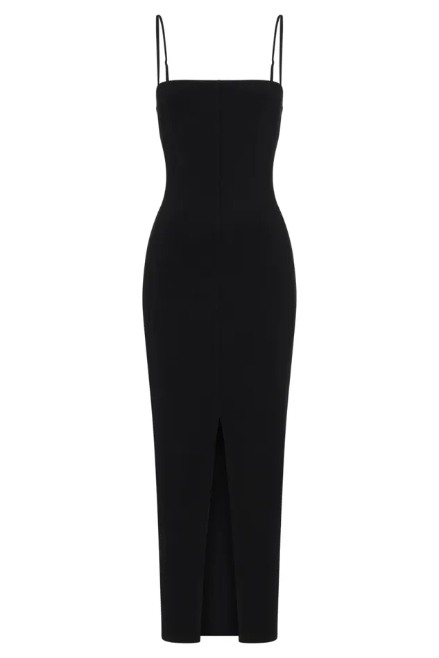 Women Meshki Dresses Delia Crepe Maxi Dress 8211 Black