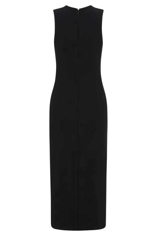 Women Meshki Dresses Frida Crepe Midi Dress 8211 Black