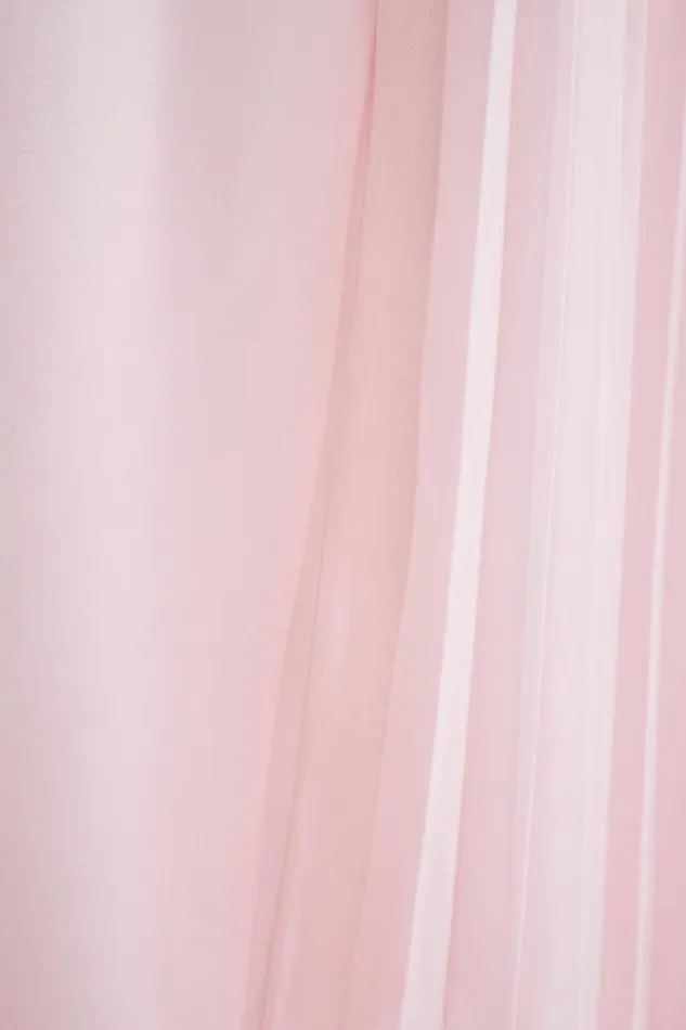 Women Meshki Dresses Saira Chiffon Maxi Dress 8211 Powder Pink