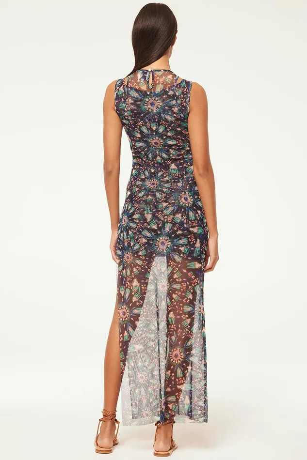 Women MISA Los Angeles Dresses FERNANDA DRESS Indigo Burst