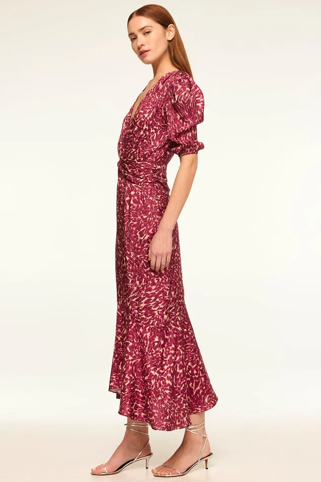 Women MISA Los Angeles Dresses ROSALIE DRESS Fauna Abstract