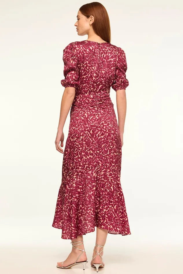 Women MISA Los Angeles Dresses ROSALIE DRESS Fauna Abstract