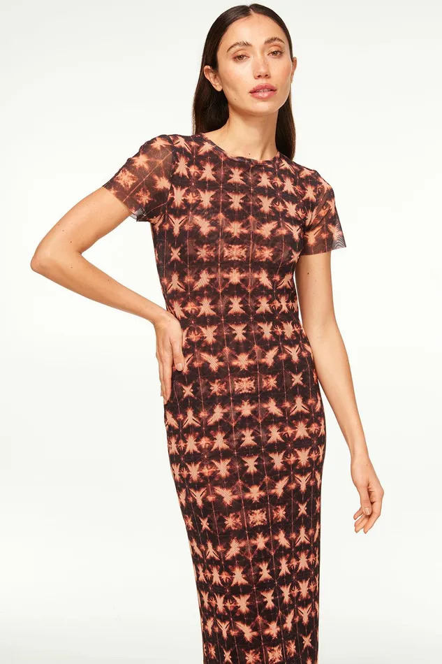 Women MISA Los Angeles Dresses VANESSA DRESS Angel Glow