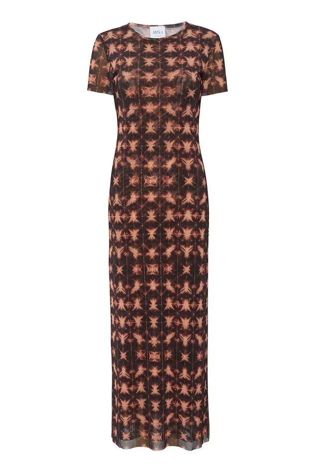 Women MISA Los Angeles Dresses VANESSA DRESS Angel Glow