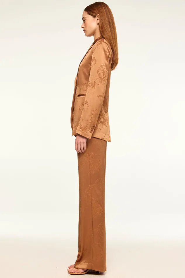 Women MISA Los Angeles Pants REMI PANT Straw Jacquard
