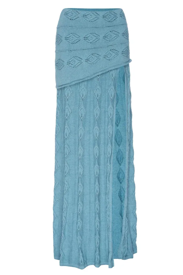 Women MISA Los Angeles Skirts and Shorts NADIM SKIRT Blue