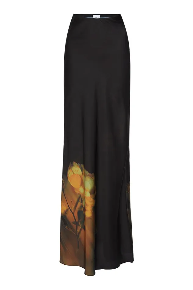 Women MISA Los Angeles Skirts and Shorts SIERRA SKIRT Midnight Orchid