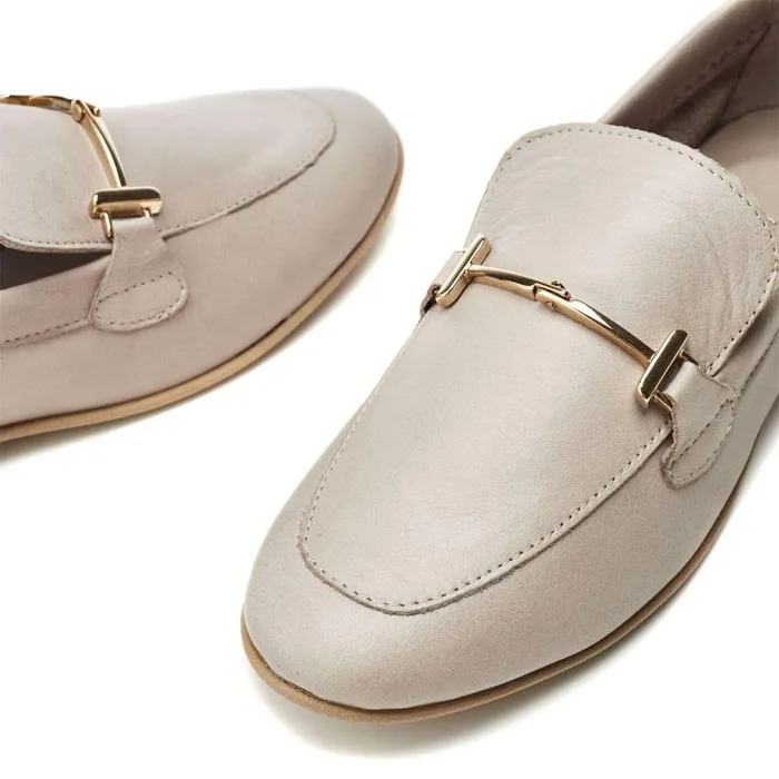 Women Moda In Pelle Casual Shoes Bsoleful BWinnie Beige Leather