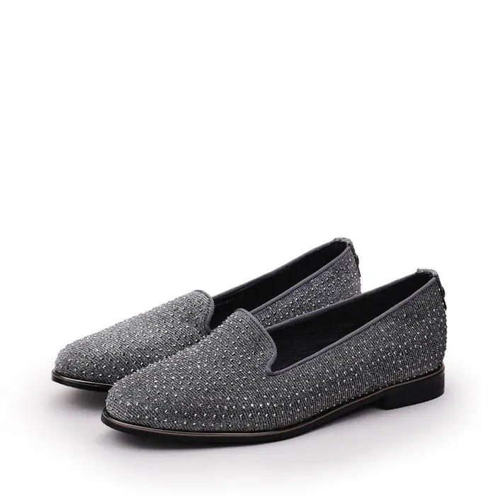 Women Moda In Pelle Casual Shoes Emmas Pewter Textile