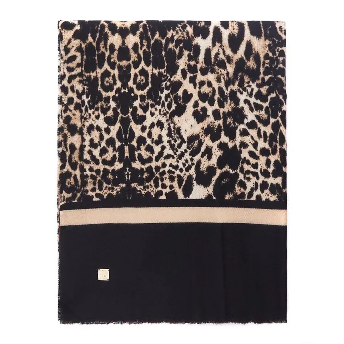 Women Moda In Pelle Scarves Juniperscarf Natural Leopard Textile Women Moda In Pelle Scarves Juniperscarf Natural Leopard Textile