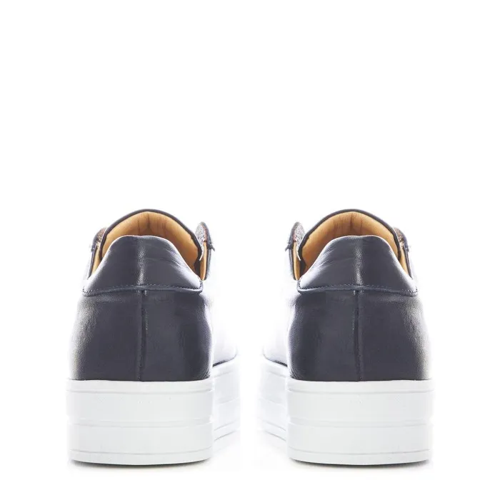Women Moda In Pelle SlipOn Trainers Bsoleful BBath Black Leather