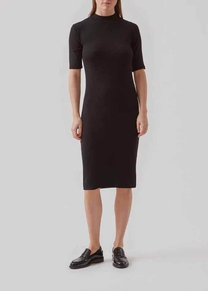 Women Modstrm Dresses Krown Tshirt Dress Black