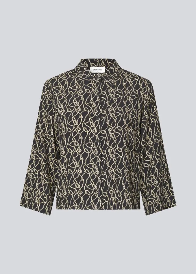 Women Modstrm Shirts FelineMD Print Shirt Fall Rope Women Modstrm Shirts FelineMD Print Shirt Fall Rope