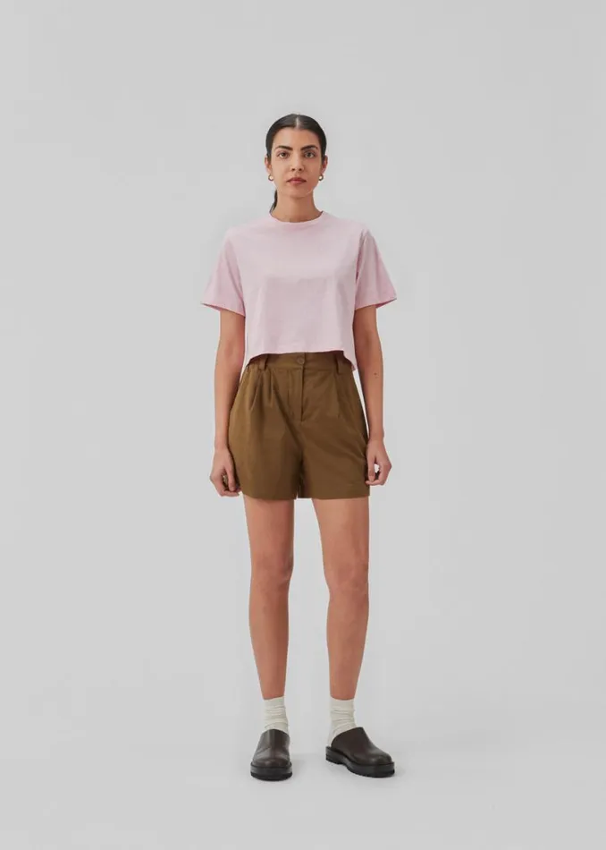 Women Modstrm TShirts CadakMD Crop Tshirt Dusty Sorbet Women Modstrm TShirts CadakMD Crop Tshirt Dusty Sorbet
