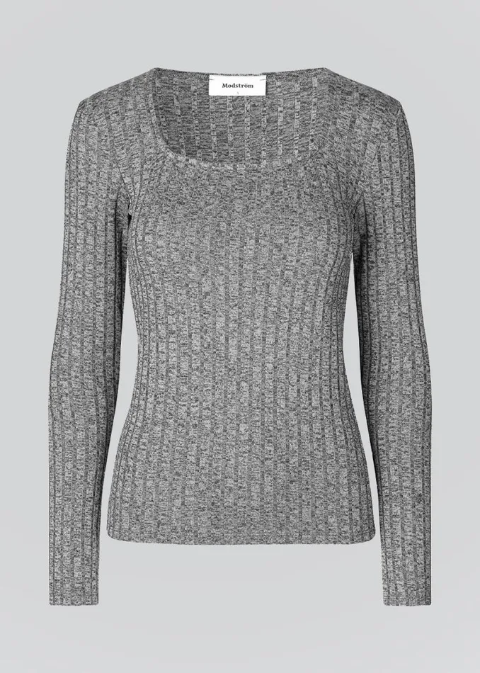 Women Modstrm Tops BeckMD Top Grey Black