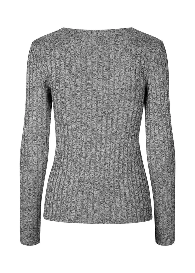 Women Modstrm Tops BeckMD Top Grey Black Women Modstrm Tops BeckMD Top Grey Black