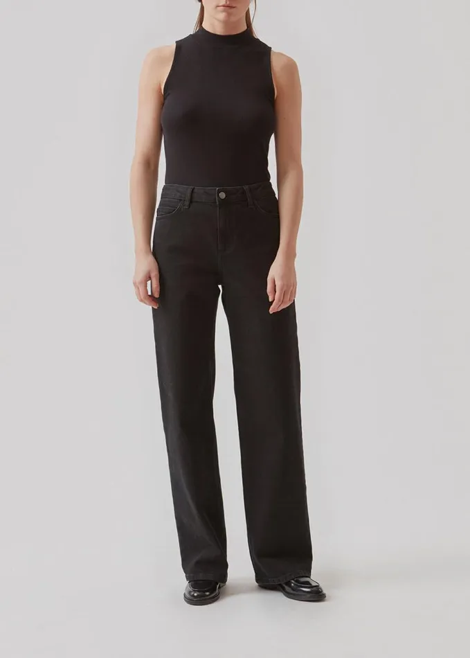 Women Modstrm Tops Krown Top Black