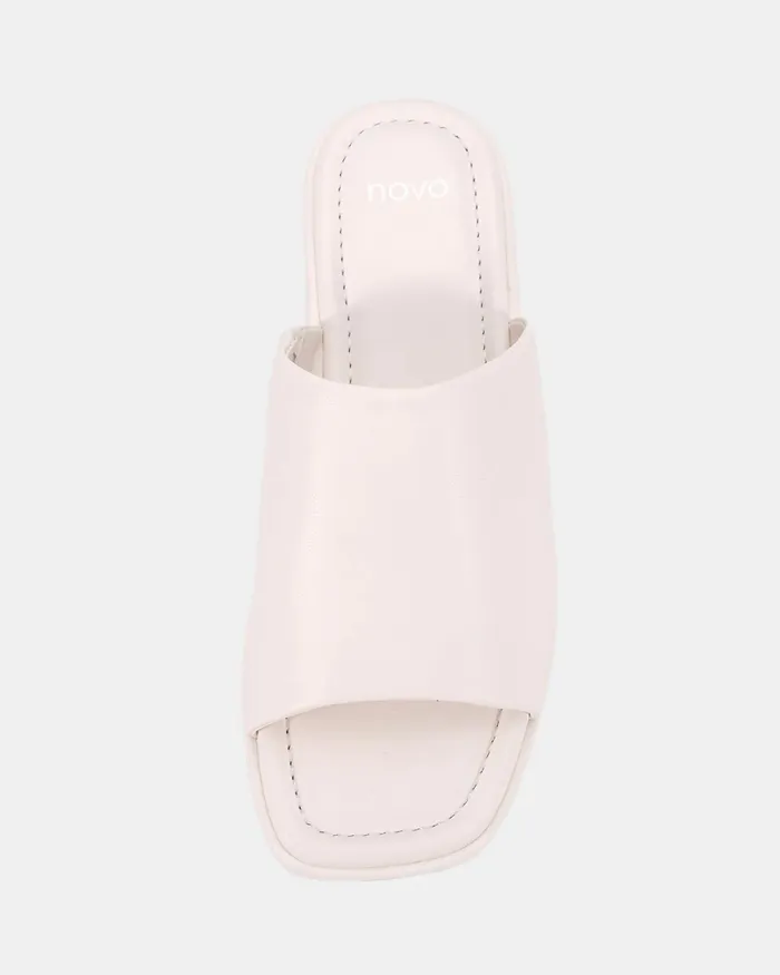 Women NOVO Shoes BYTE WHITE Wedges