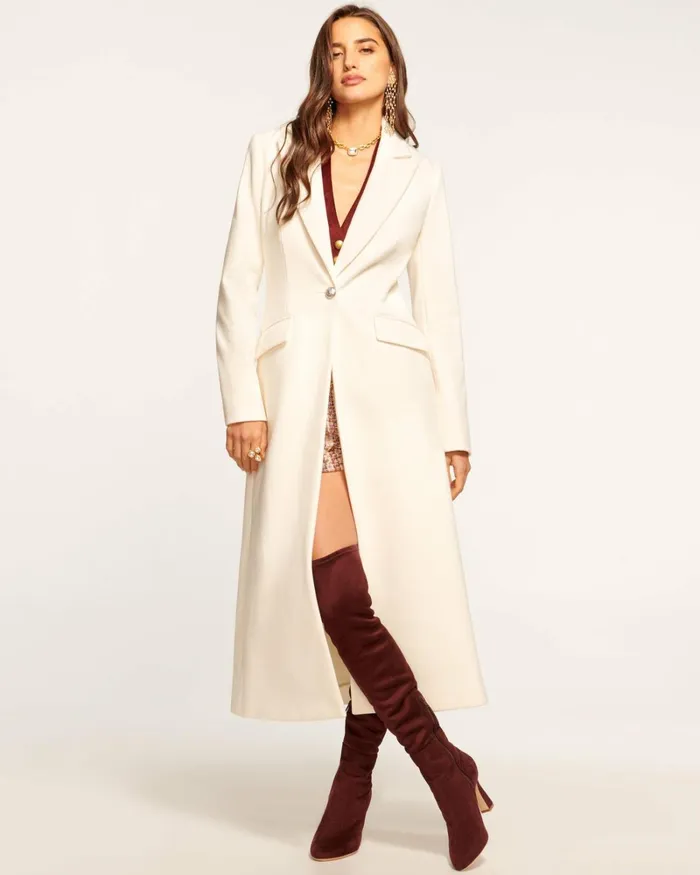 Women Ophelia Coat Ivory Ramy Brook Jackets Women Ophelia Coat Ivory Ramy Brook Jackets
